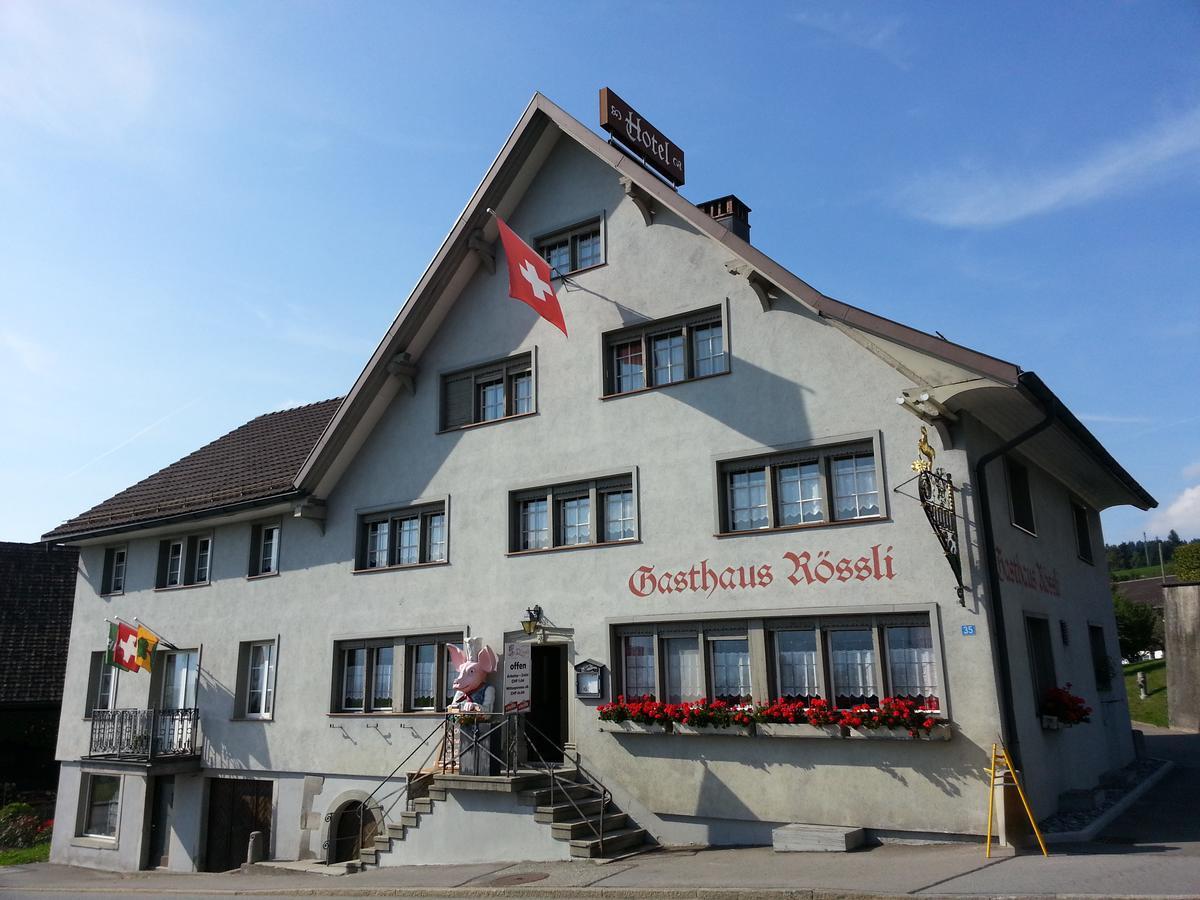 Готель Gasthaus Rossli Sankt Gallenkappel Екстер'єр фото